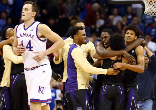 Huskies take out the #2 Jayhawks in signature win for new coach
