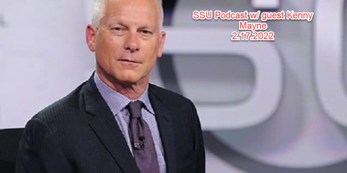 Kenny Mayne hates crypto and joins the SSU podcast